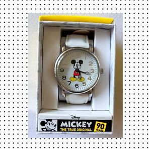 Women’s Mickey Mouse White Watch 90 years (new)